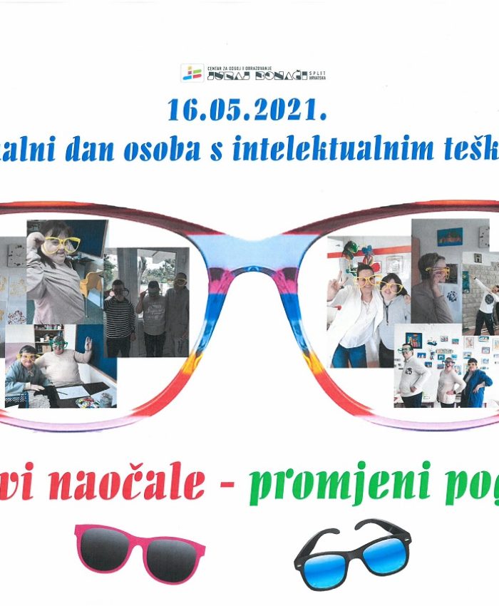16.05. NACIONALNI DAN OSOBA S INTELEKTUALNIM TEŠKOĆAMA