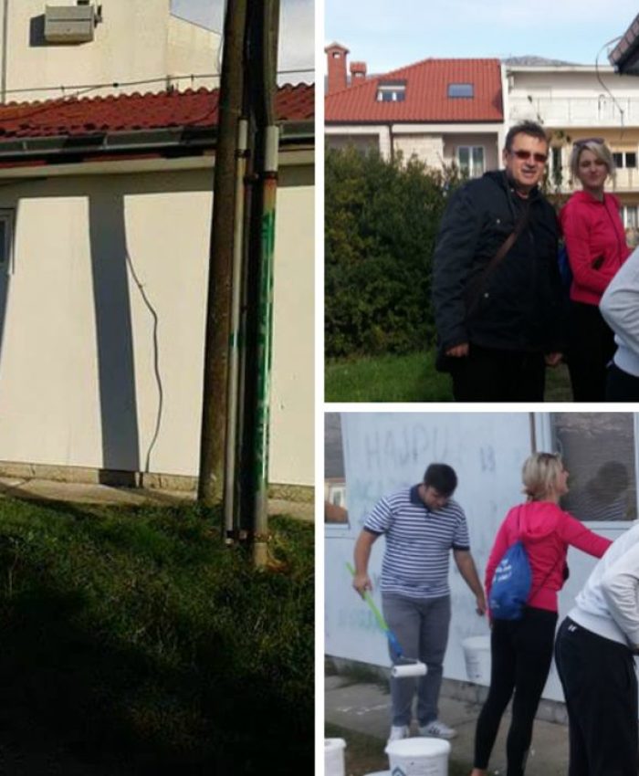 Mladi Sućidra i udruga “MoST” uredili zidove našeg Centra