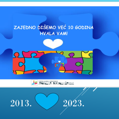 ZAJEDNO DIŠEMO VEĆ 10 GODINA!