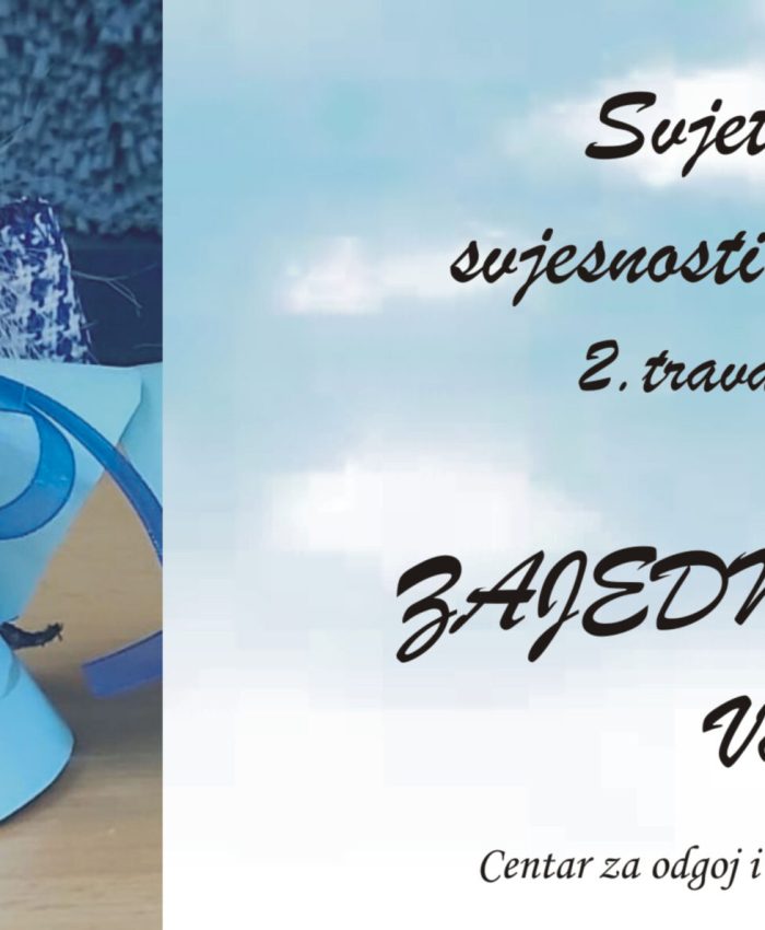 SVJETSKI DAN SVJESNOSTI O AUTIZMU