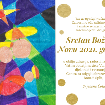 Dragi prijatelji, Sretan Božić i Nova 2021. godina!