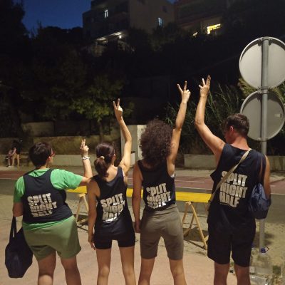 SPLIT NIGHT HALF