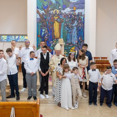 Nadbiskup Križić štićenicima Centra Juraj Bonači podijelio sakramente prve pričesti i potvrde