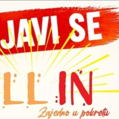 POZIV NA UPIS U SPORTSKE PROGRAME „ALL IN Sport- Zajedno u pokretu“