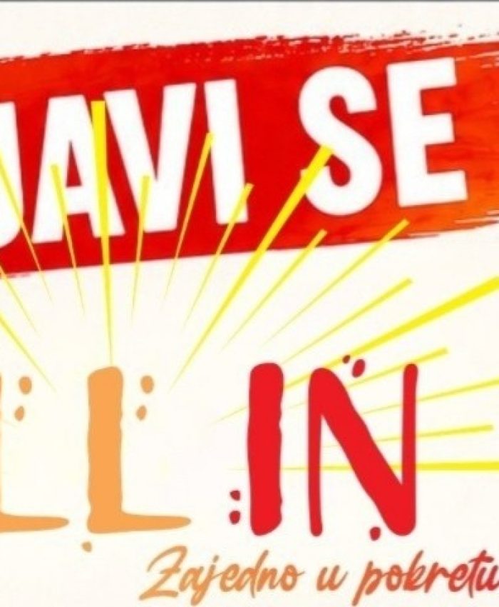 POZIV NA UPIS U SPORTSKE PROGRAME „ALL IN Sport- Zajedno u pokretu“
