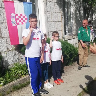 Djeca Juraja u skautskom zboru – projekt “Proljeće”