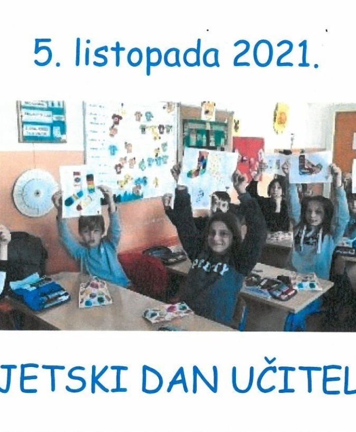 5. listopada 2021. naš Dan učitelja